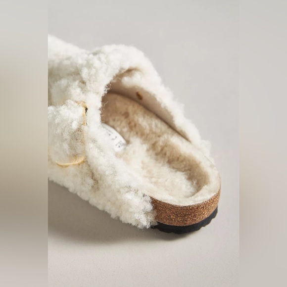 NWOB Birkenstock Boston Teddy Clogs Size 36 - Picture 4 of 4